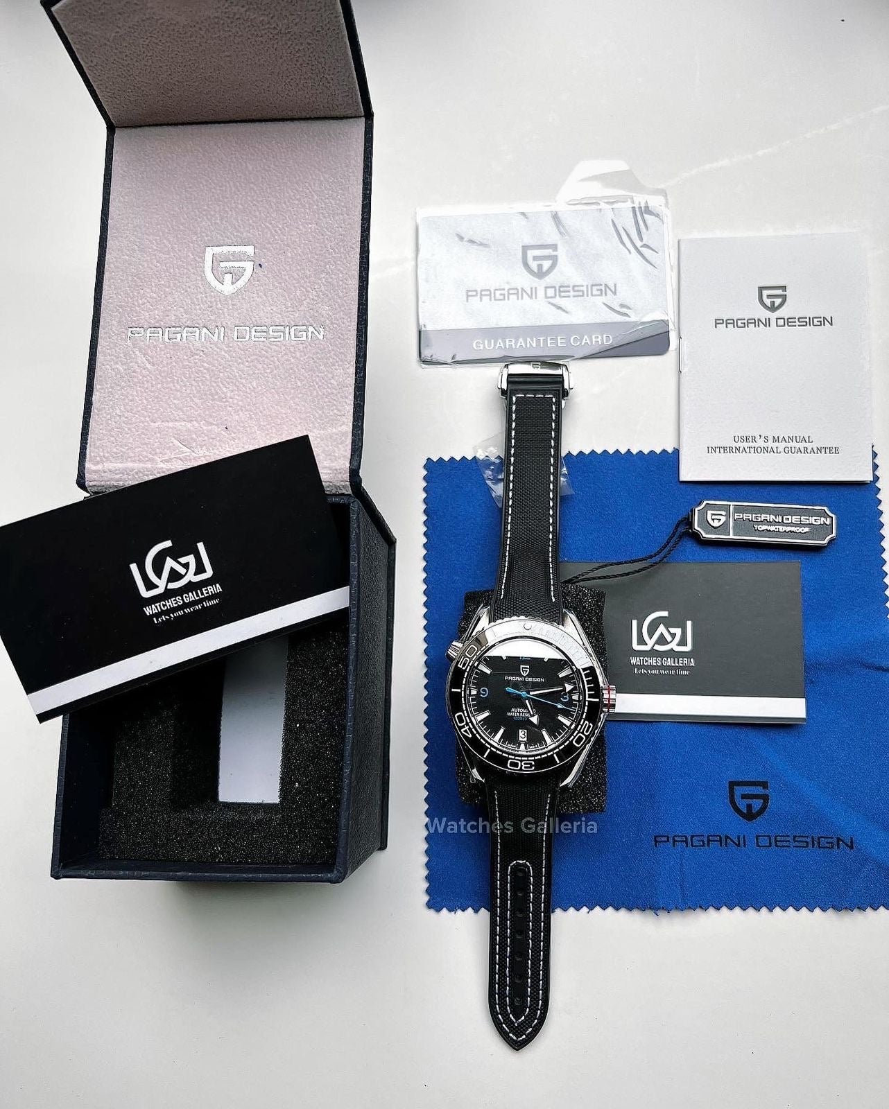 Pagani Design Sea Master Planet Ocean Automatic (Black) PD1679 "DISCONTINUED"
