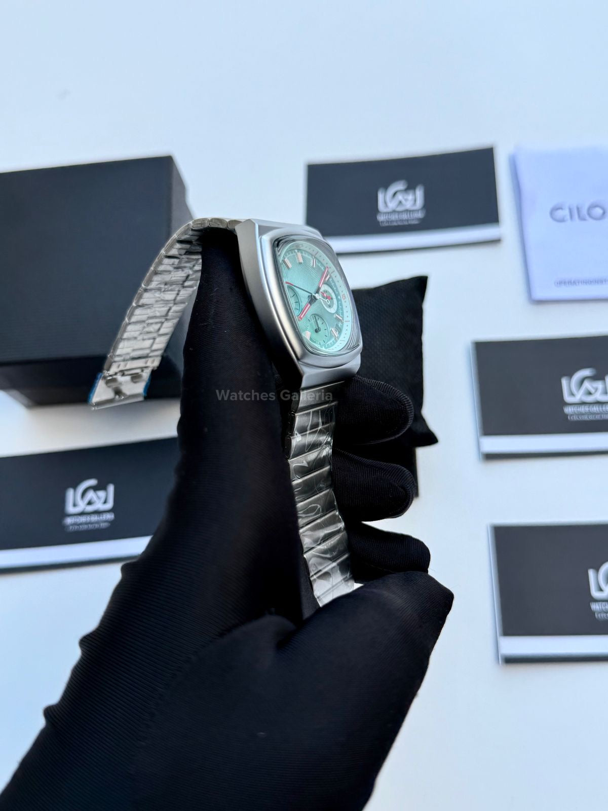 Ciloa Aqua Chronograph Steel Quartz ciloa501 Watches Galleria