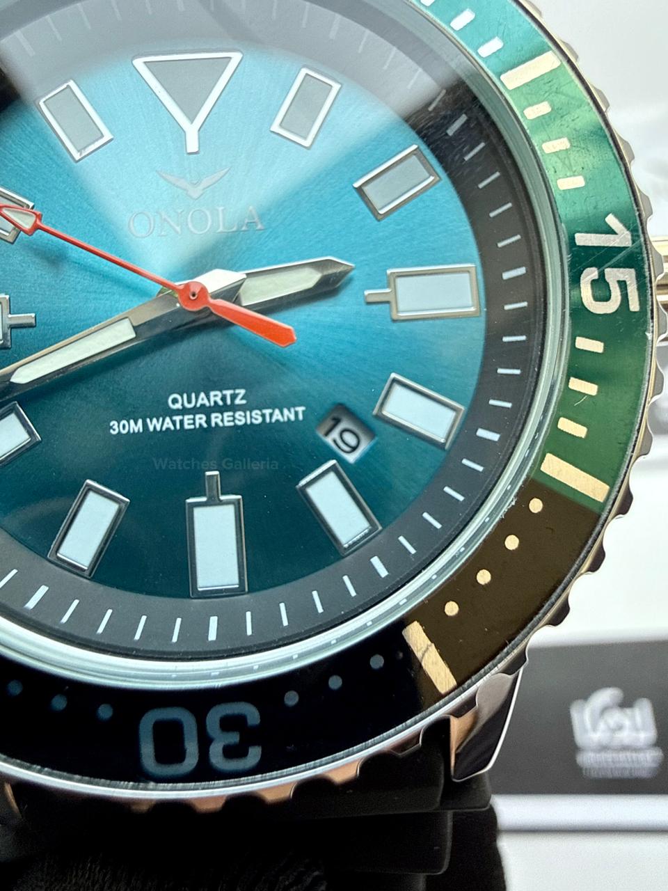 Onola 3850 Sports Diving Style Quartz (Blue/Black) Onola Pakistan