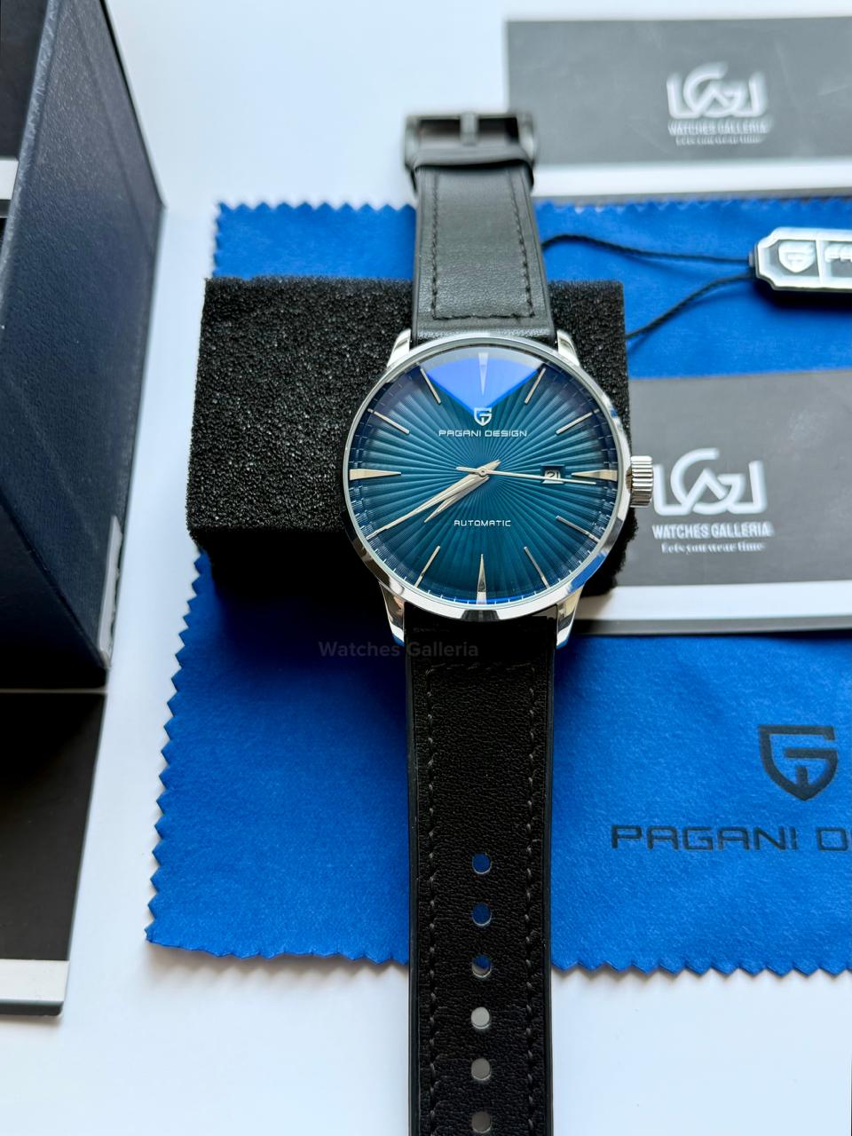 Pagani Design PD2770 Cocktail Automatic Watch Blue Black Dial – Luxury Men’s Mechanical Dress Watch in Pakistan | Watches Galleria