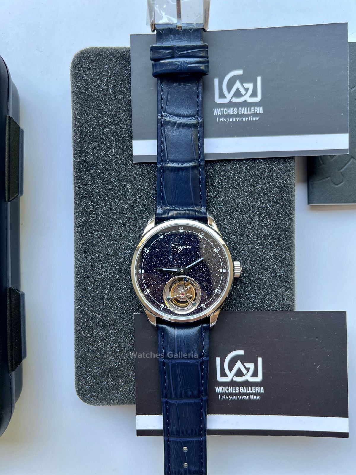 Sugess Tourbillon Master Automatic (Blue) SU8230STRF Watches Galleria
