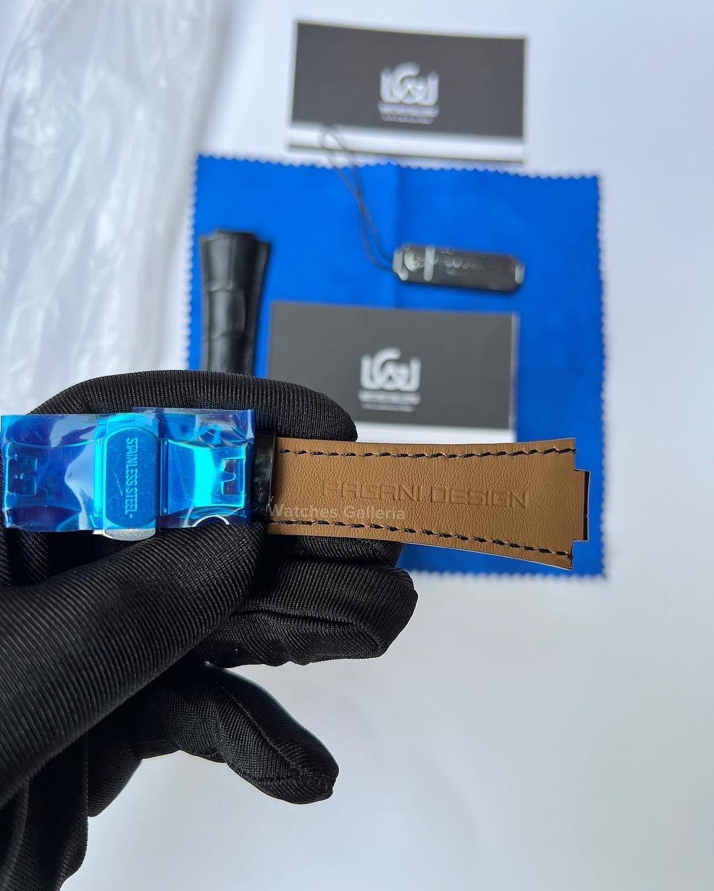 Leather Bracelet for Pagani Design Royal Oak