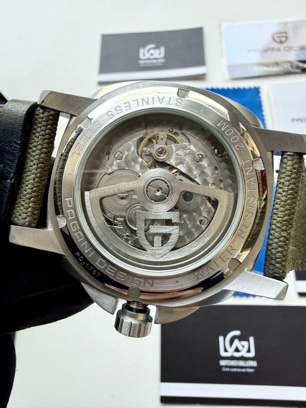 Pagani Design PD1767 Submersible Automatic (Green) Pagani Design Watch in Pakistan