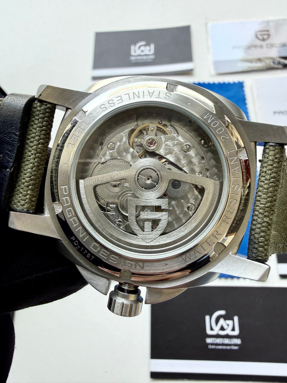 Pagani Design PD1767 Submersible Automatic (Green) Pagani Design Watch in Pakistan