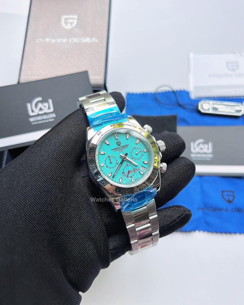 Pagani Design Daytona Quartz (Tifanny Blue) PD1727