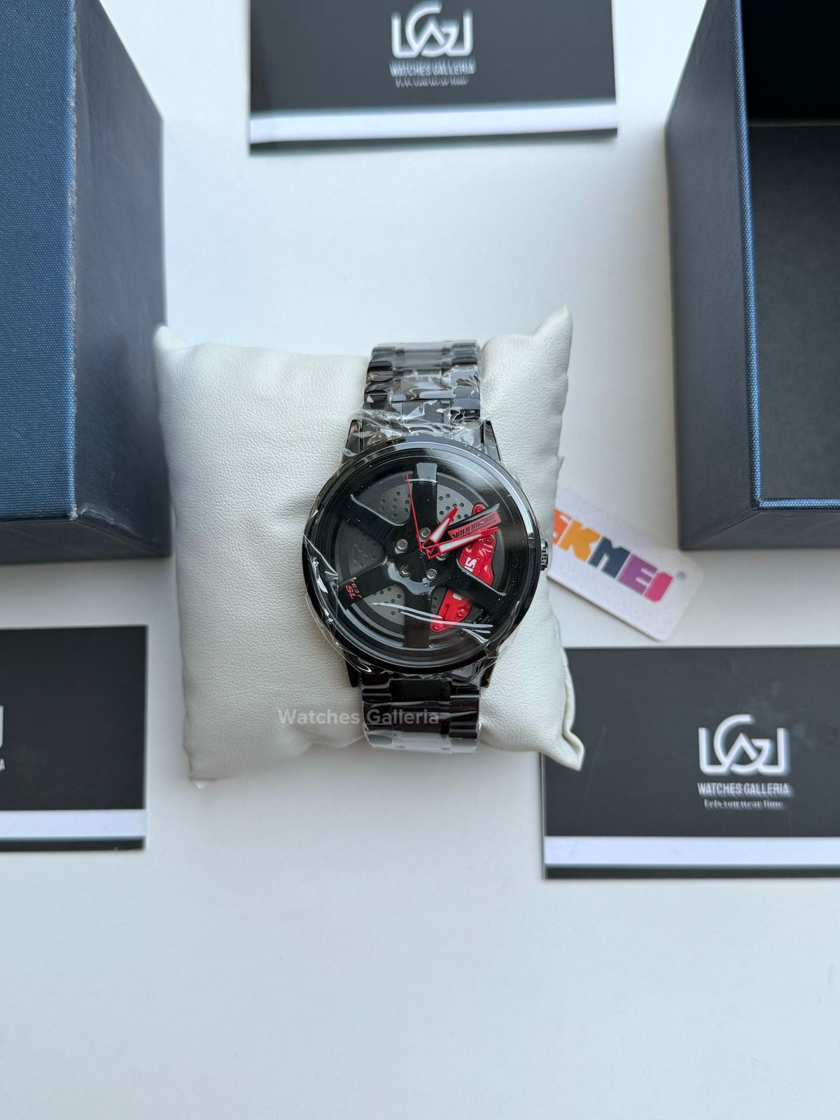 Skmei Wheel Watch Quartz (Red) SK1824 Watches Galleria