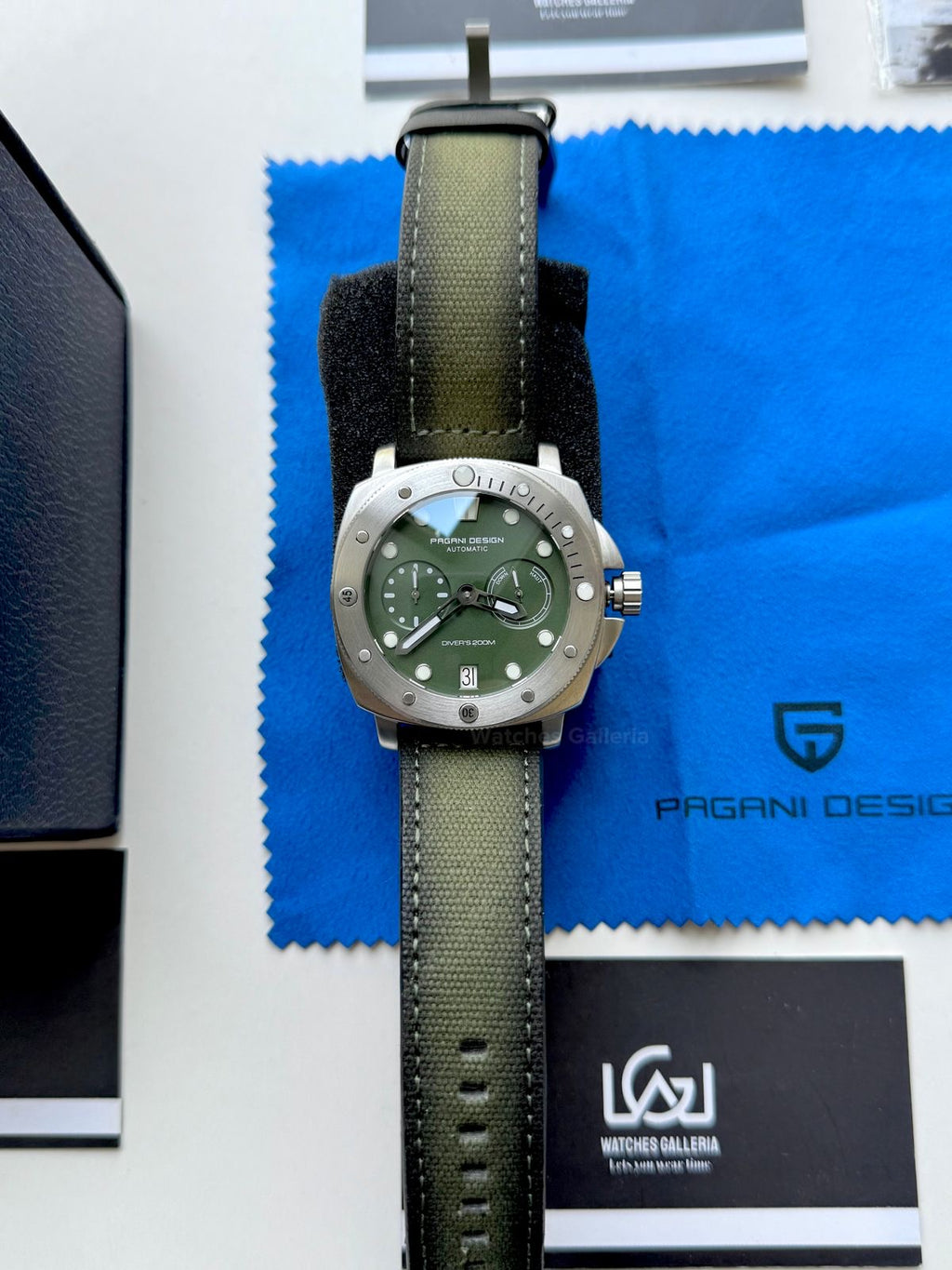 Pagani Design PD1767 Submersible Automatic (Green) Pagani Design Watch in Pakistan