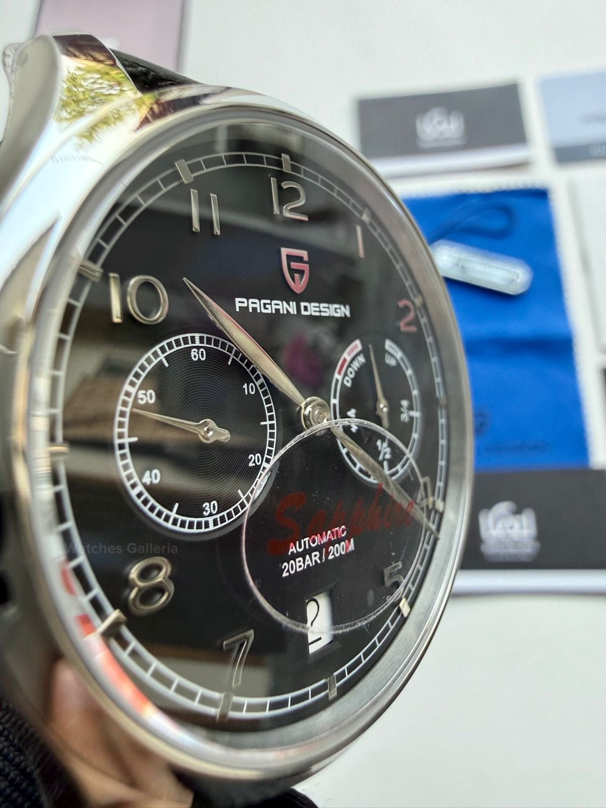 Pagani Design Pilot Series Automatic PD1722 (Black) Pagani Design in Pakistan “DISCONTINUED”