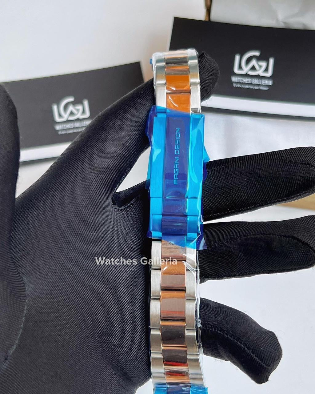 Pagani Design Oyster Bracelet Polished (Two Tone)