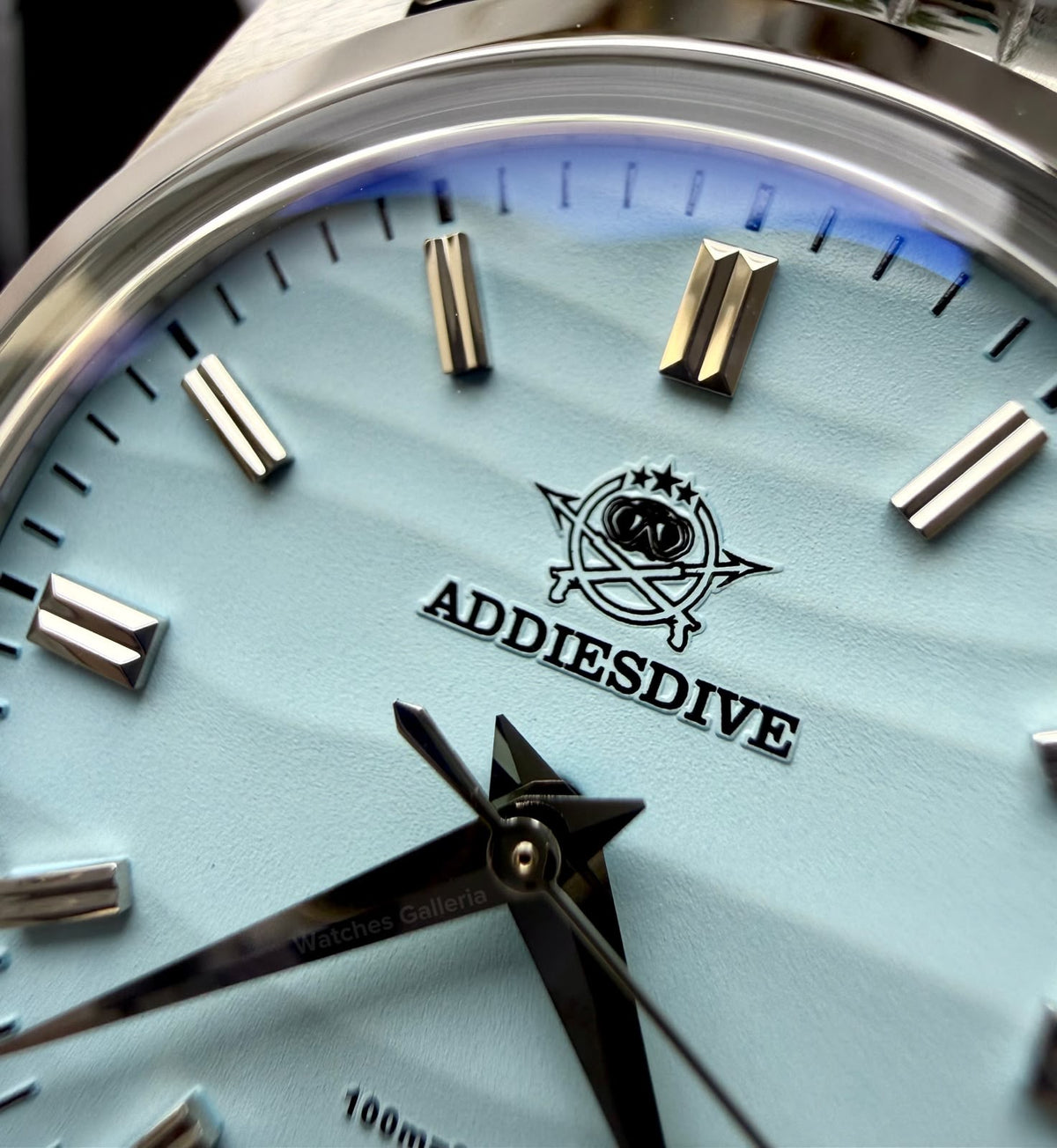 Addiesdive AD2030 Desert Jubilee White Unisex Watch – 36mm Classic Desert Dial, Japan VH31 Quartz Movement, Blue Anti-Glare Mineral Glass & Genuine Jubilee Strap