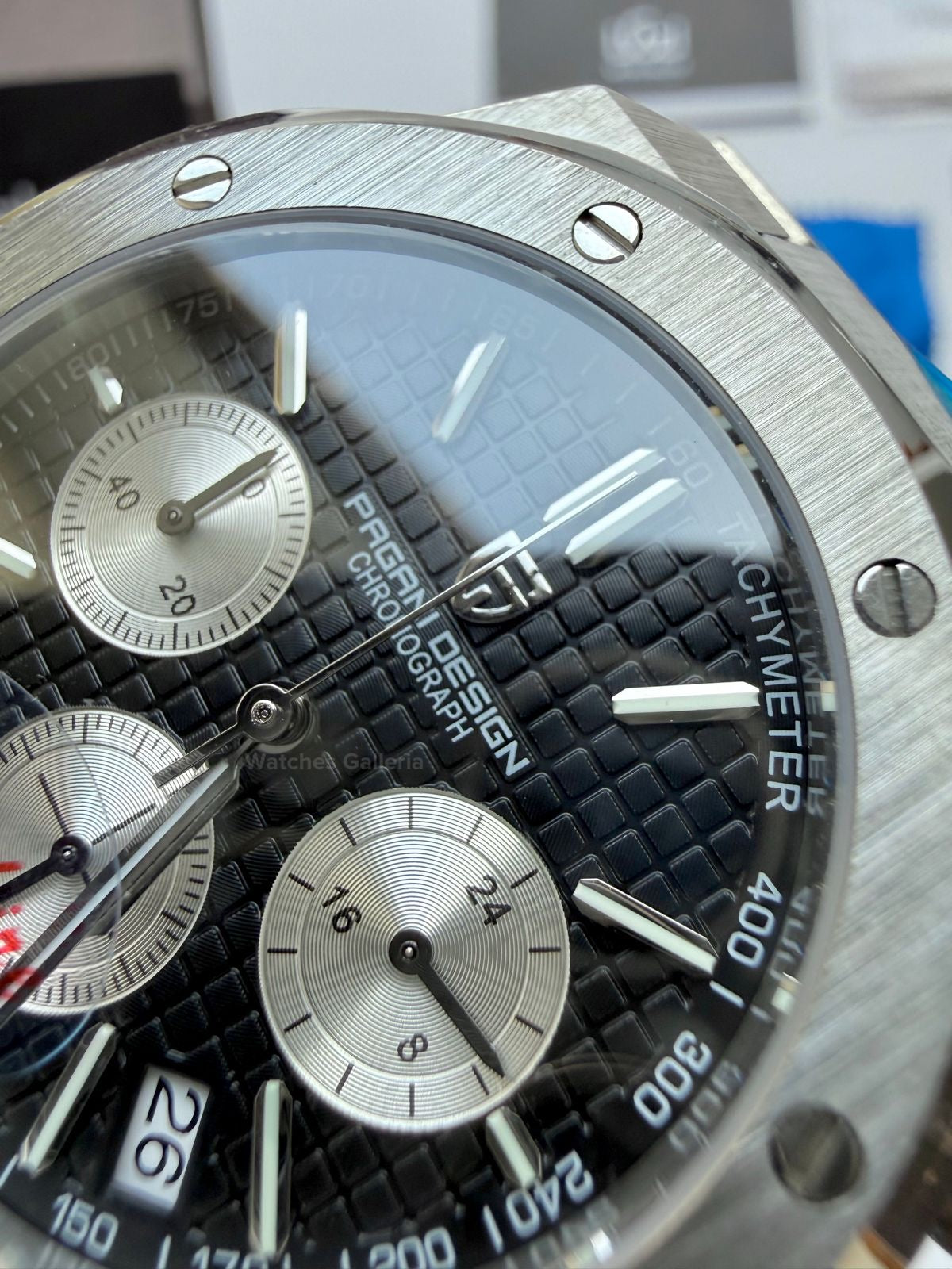 Pagani Design PD1707 Royal Oak Chronograph (Black Dial) Pagani Design Pakistan