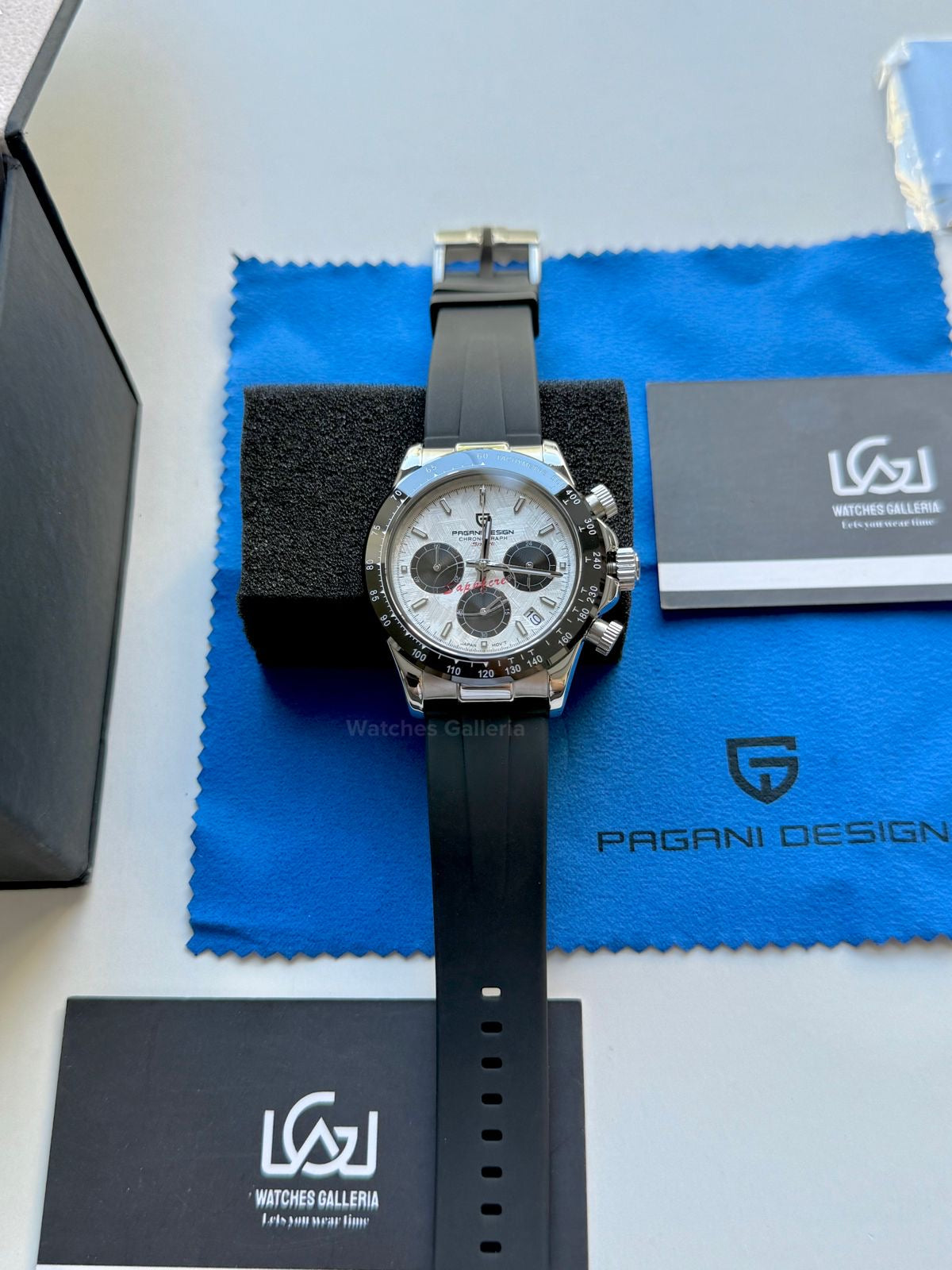 Pagani Design Daytona Quartz (White Meteorite) PD1664