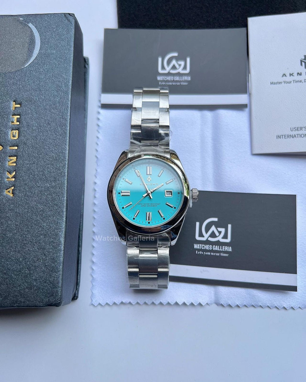 Aknight Oyster Perpetual Quartz (Tifanny Blue) AK2113
