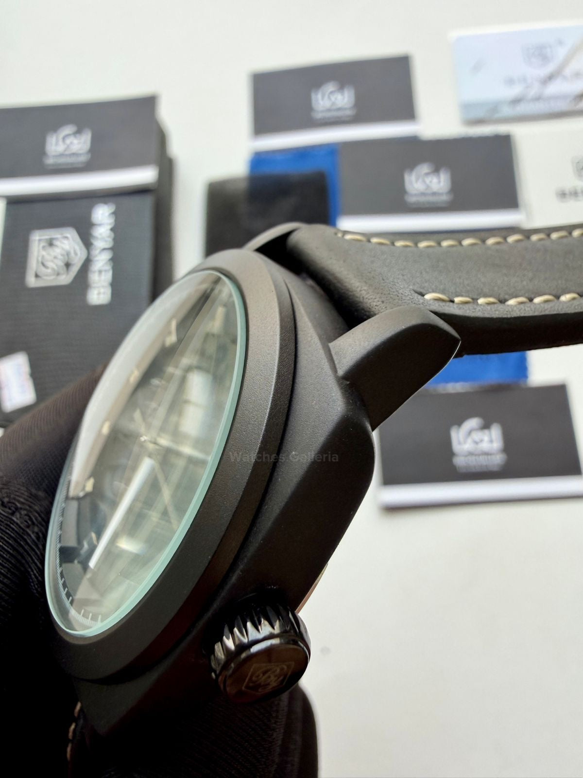 Benyar BY5121 Skeleton Automatic Watch (Black) Benyar in Pakistan