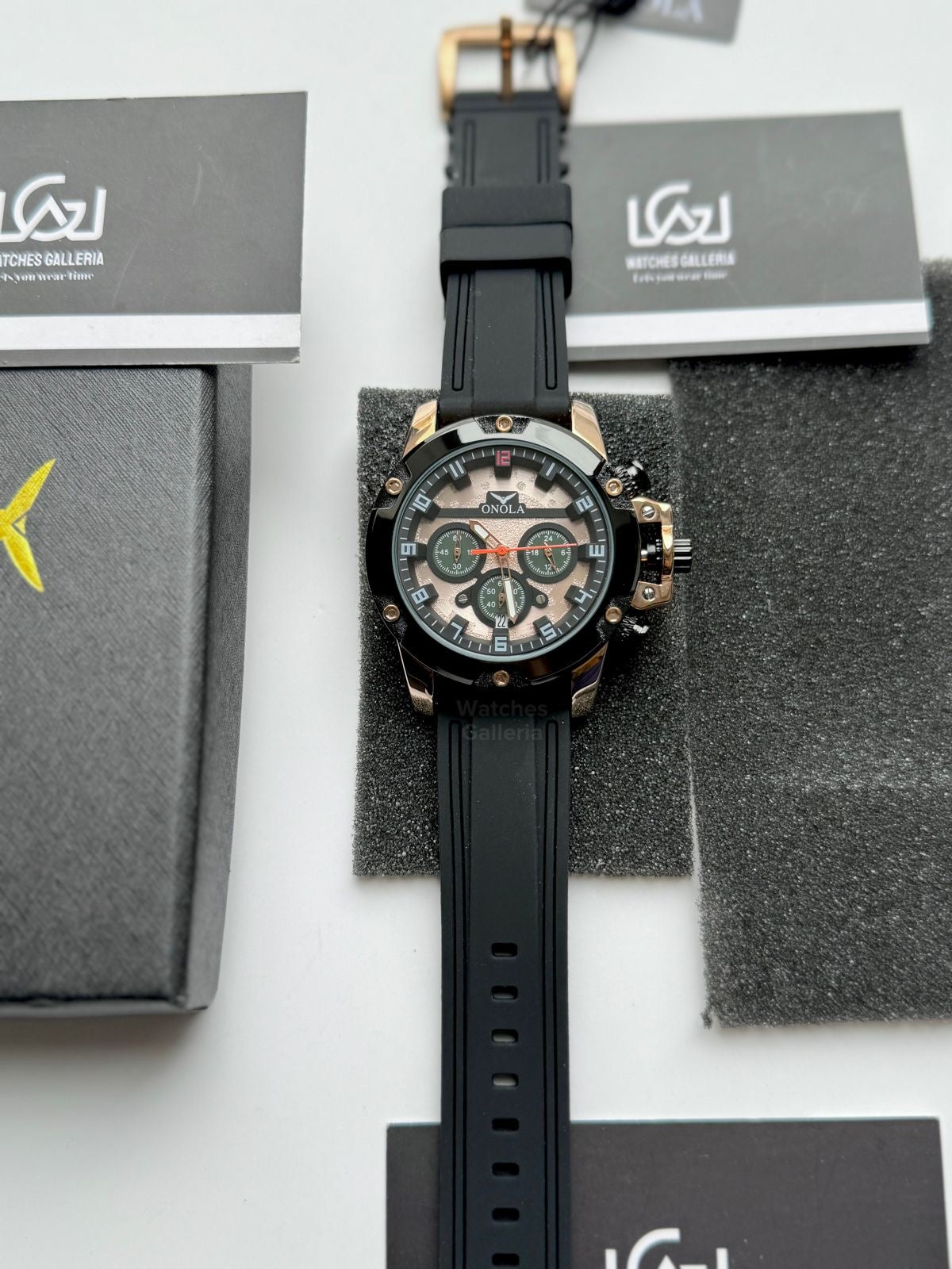 Onola Chronofighter ON6858 (Black Gold) Onola Watch