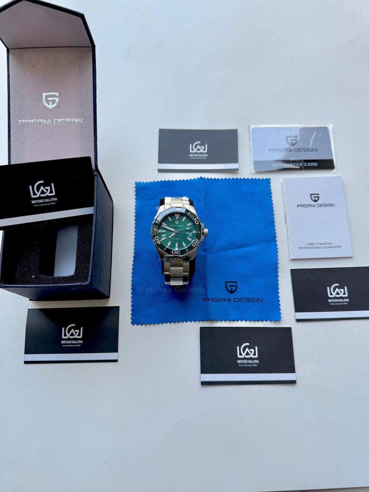 Pagani Design PD1617 Aquaracer Automatic (Green) Pagani Design in Pakistan