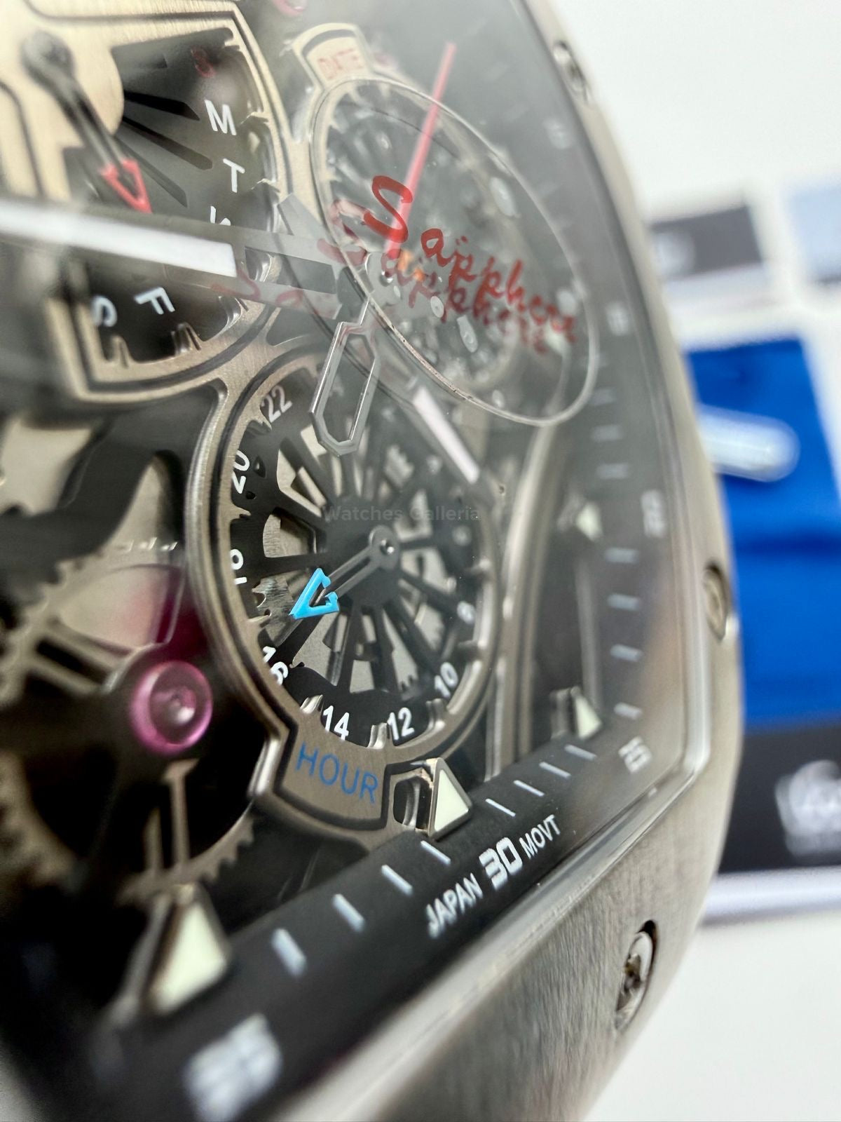 Pagani Design Tonneau Calendar Quartz PDys012 (Black) Pagani Design in Pakistan