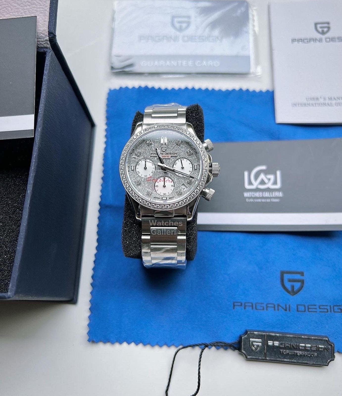 Pagani Design Daytona Stones Quartz Unisex PD1730