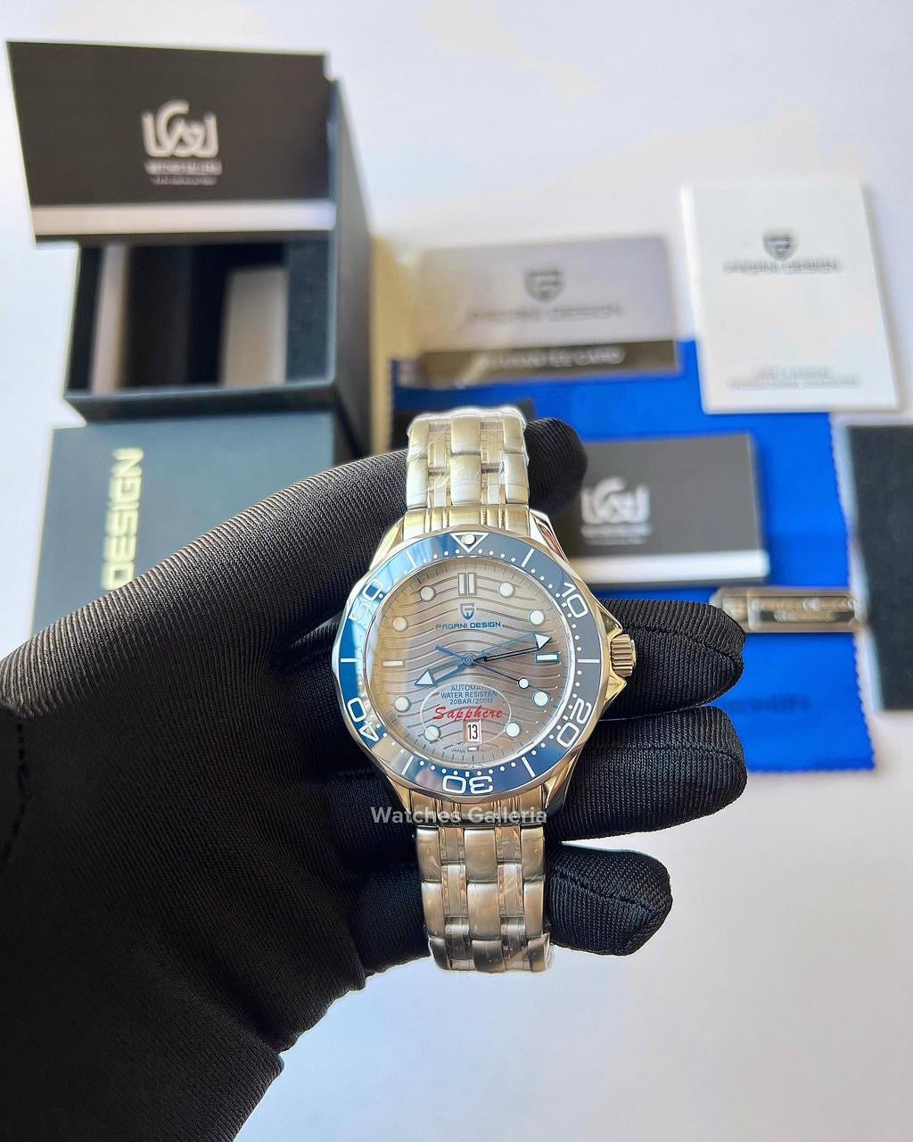 Pagani Design Seamaster Diver Automatic (Blue) PD1685