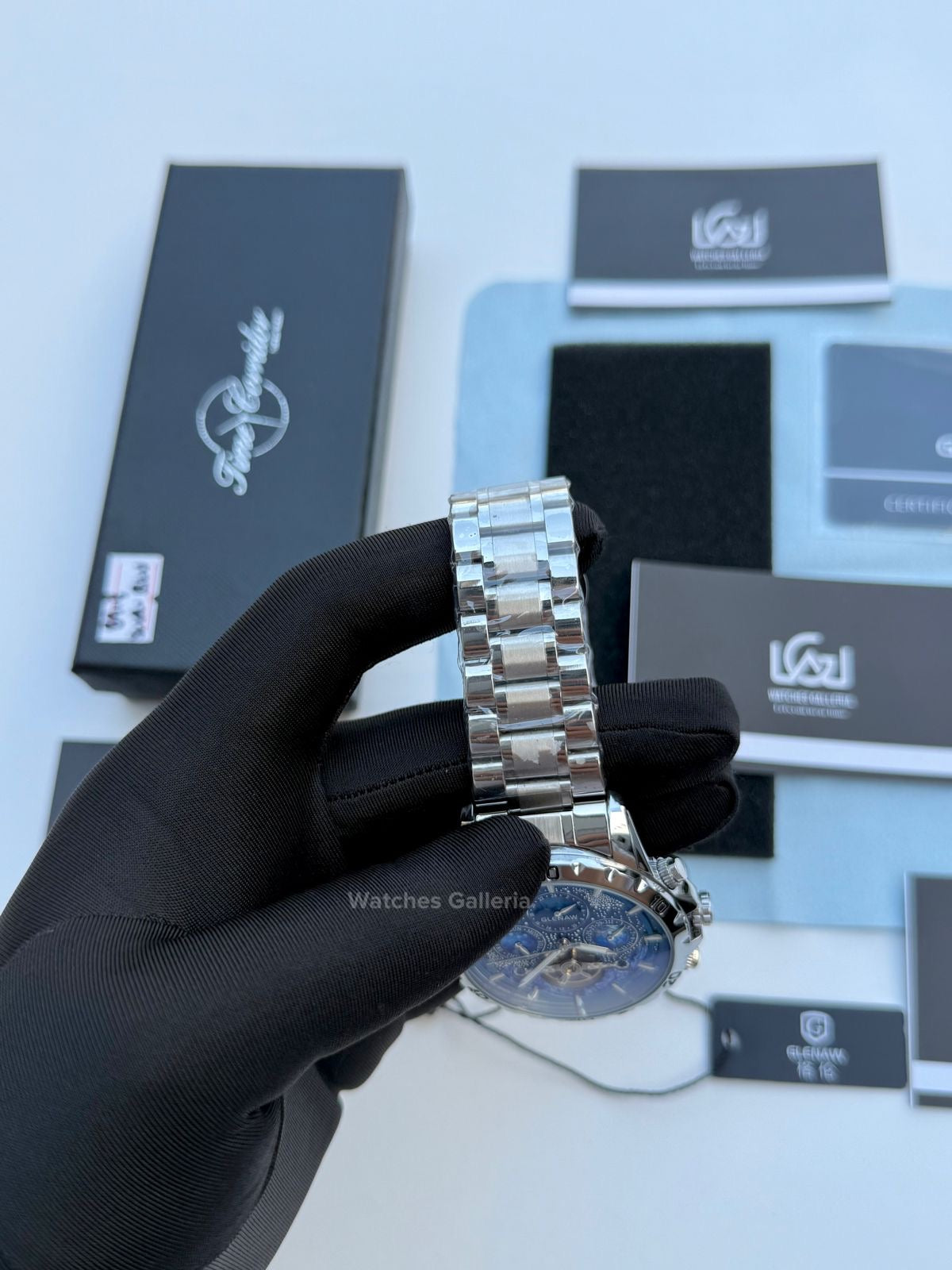 Glenaw Moonphase Automatic (Blue) GL8919 Watches Galleria