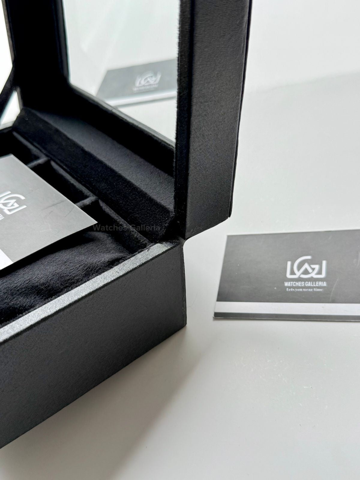 Watch Organizer Box (Black) | 3 Slots Watch Box | Watch Storage Box | Watch Box