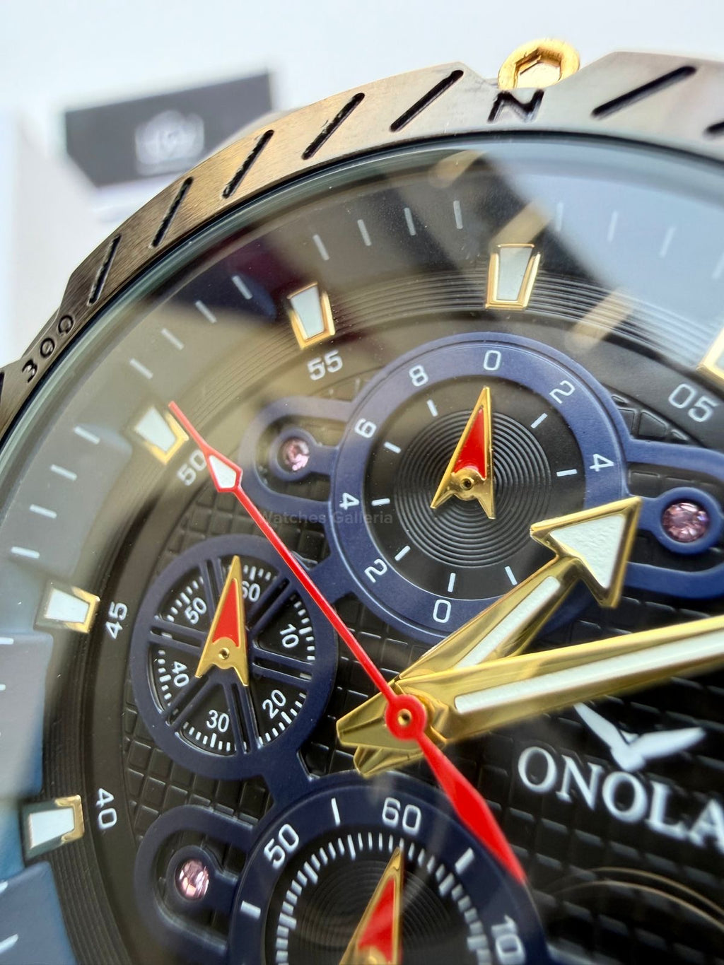 Onola 6857 Offshore Chronograph Blue 46mm Quartz – Royal Oak Offshore Design