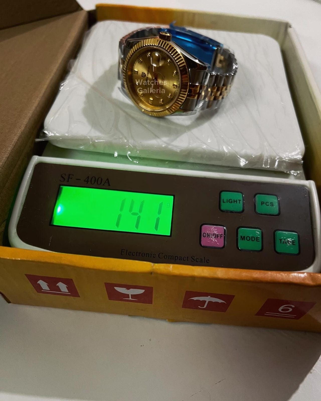 Pagani Design DateJust Stones Dial Automatic (Gold) PD1645 Watches Galleria