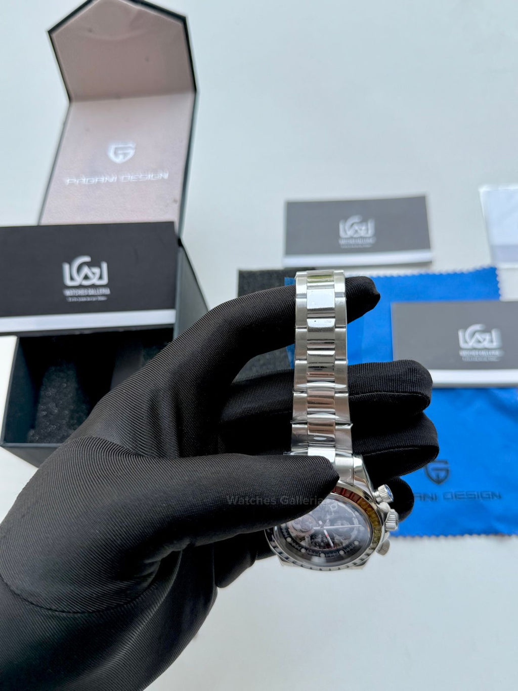 Pagani Design Rainbow Skeleton Automatic PD1653 (Silver) Pagani Design in Pakistan