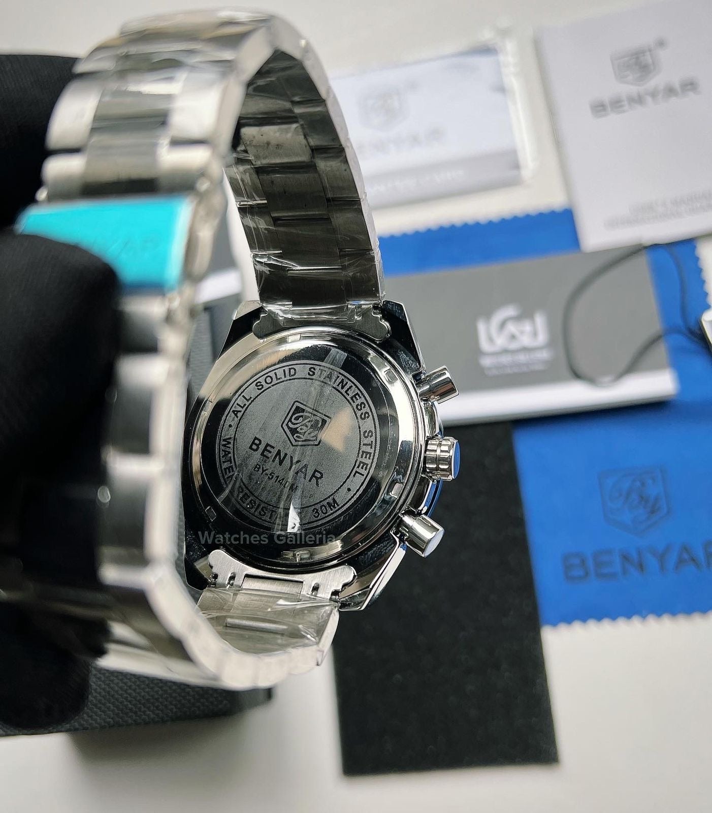 Benyar Speedmaster Quartz (Black) BY5140
