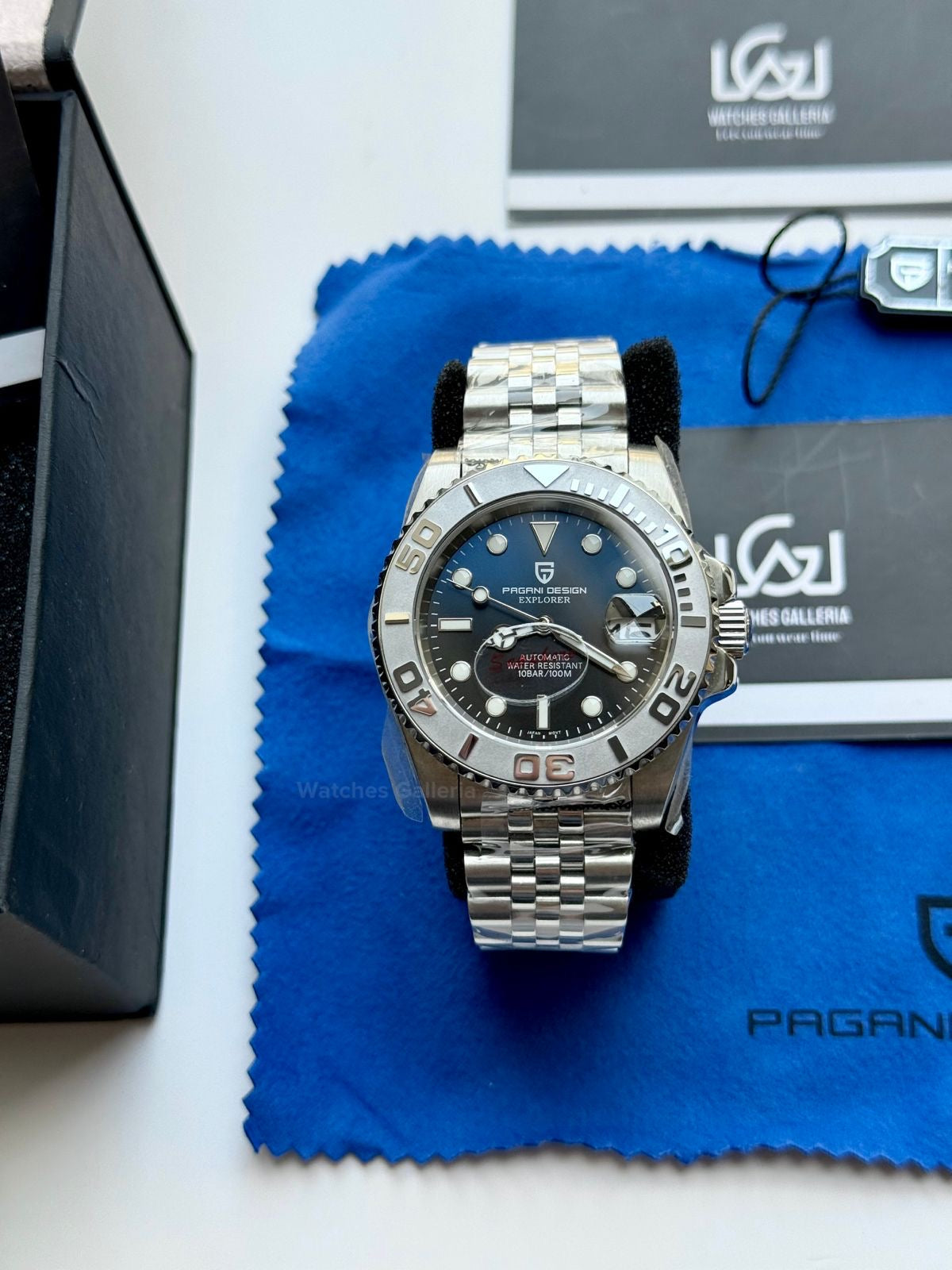 Pagani Design PD1651 YachtMaster Deep Sea 40mm Automatic – Seiko NH35A Japan Movement | Sapphire Crystal | 100M WR | Jubilee/Oyster Bracelet