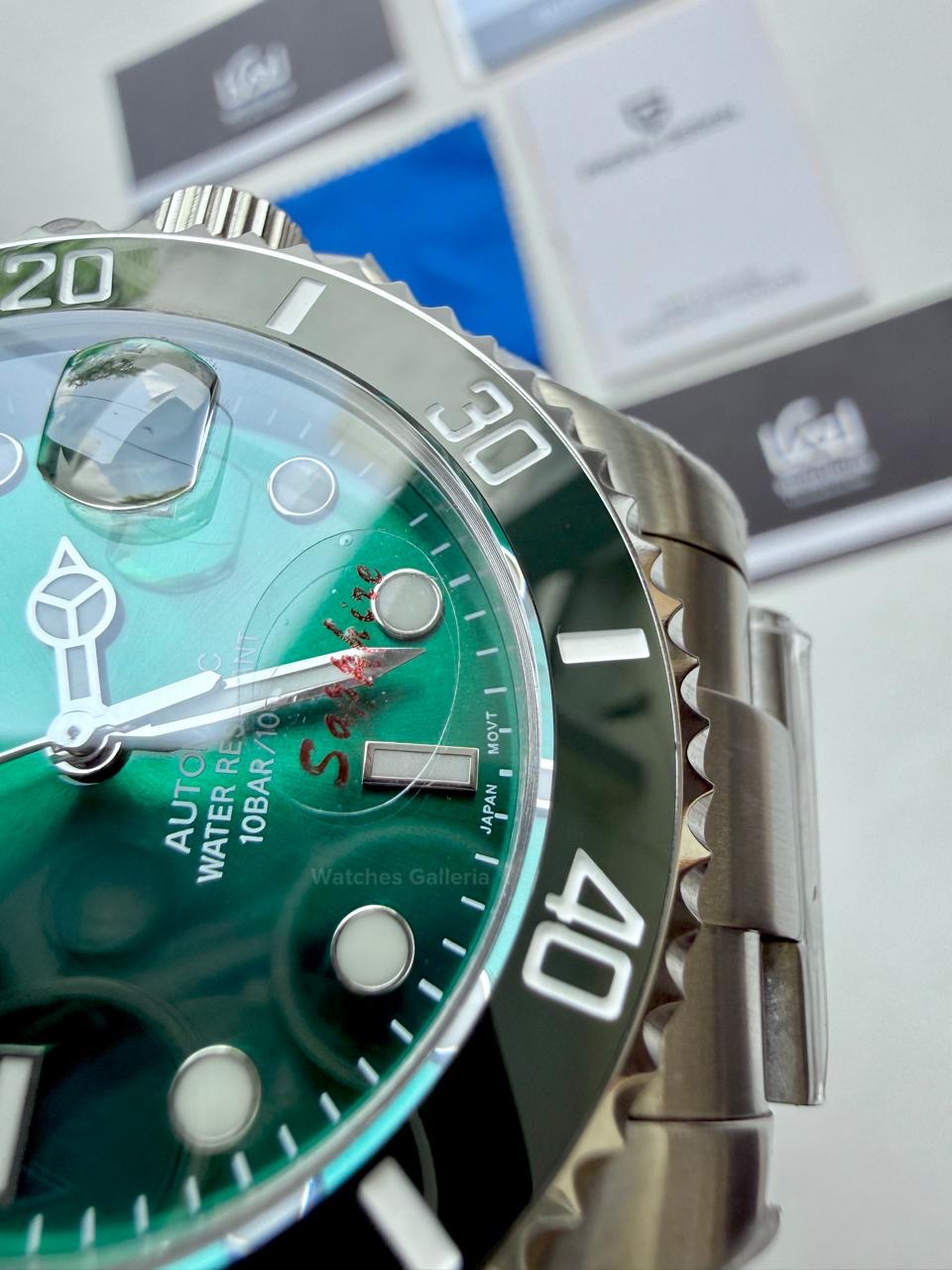 Pagani Design Watch PD1639 Submariner Automatic (Hulk) Pagani Design in Pakistan