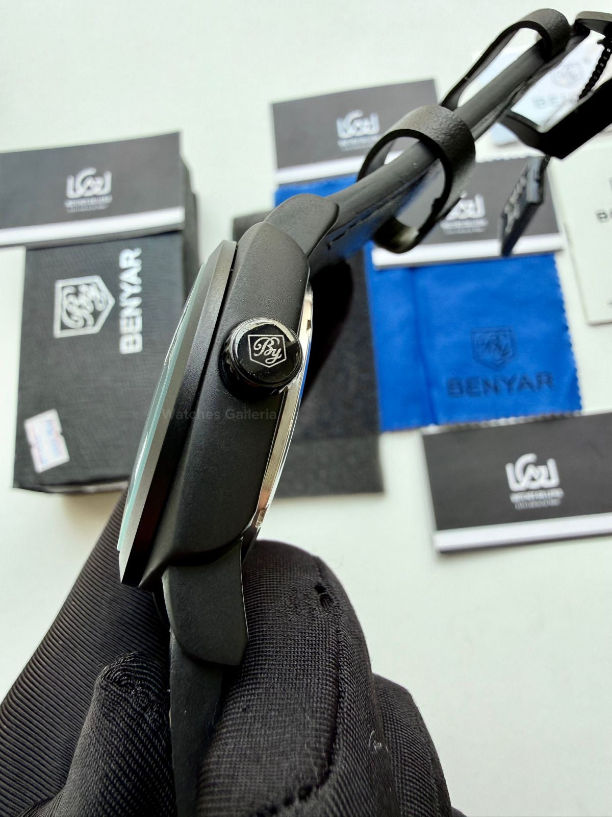 Benyar BY5121 Skeleton Automatic Watch (Black) Benyar in Pakistan