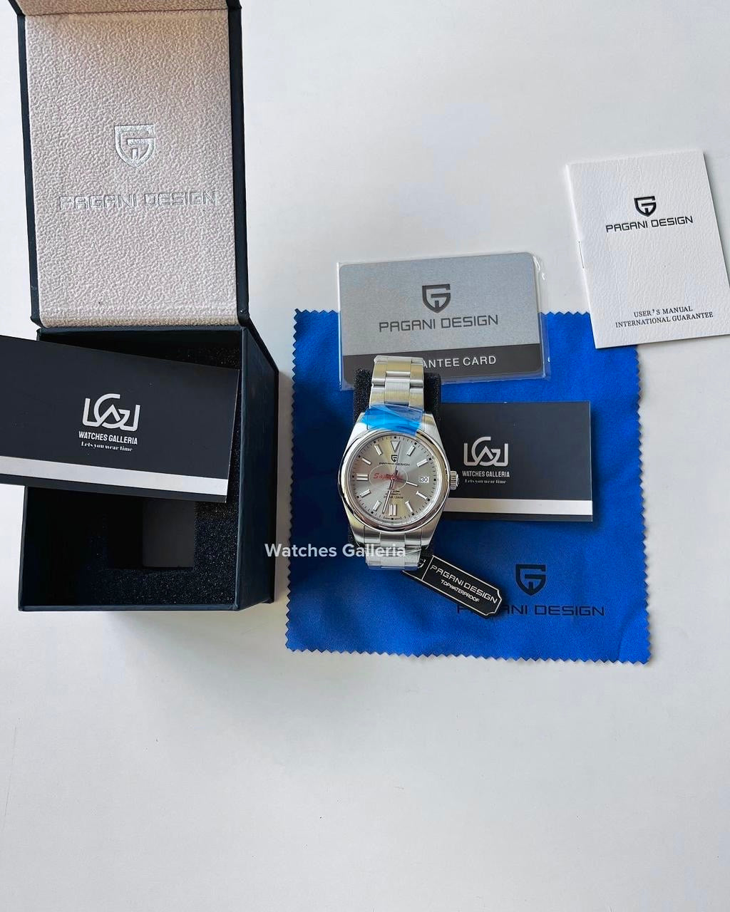Pagani Design Oyster Perpetual Automatic (Silver) PD1690