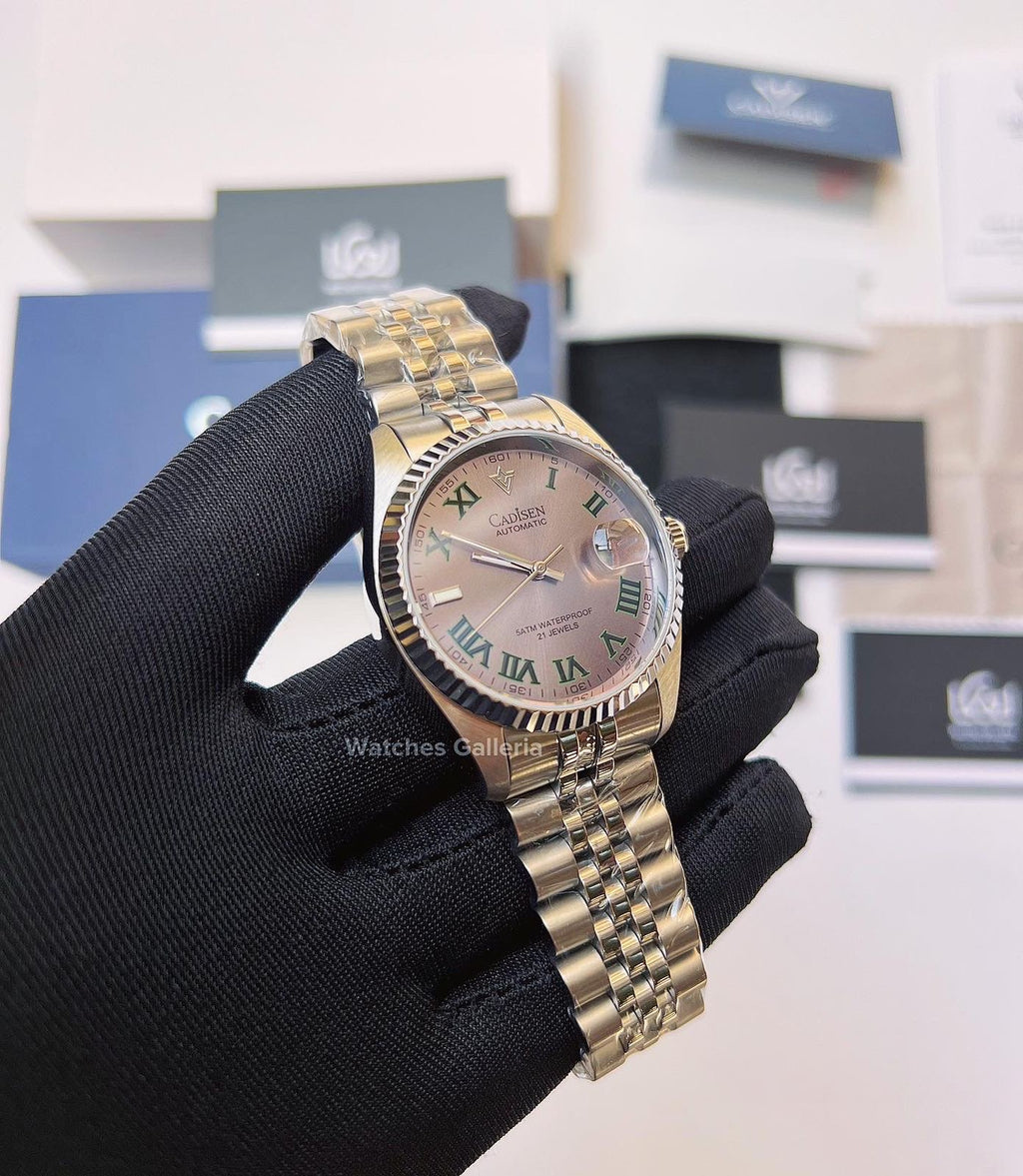 Cadisen Datejust Wimbeldon Automatic (Silver) C8211
