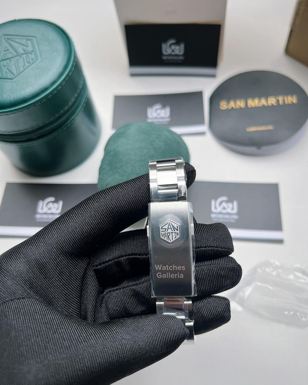 San Martin Desert White Automatic SN0129