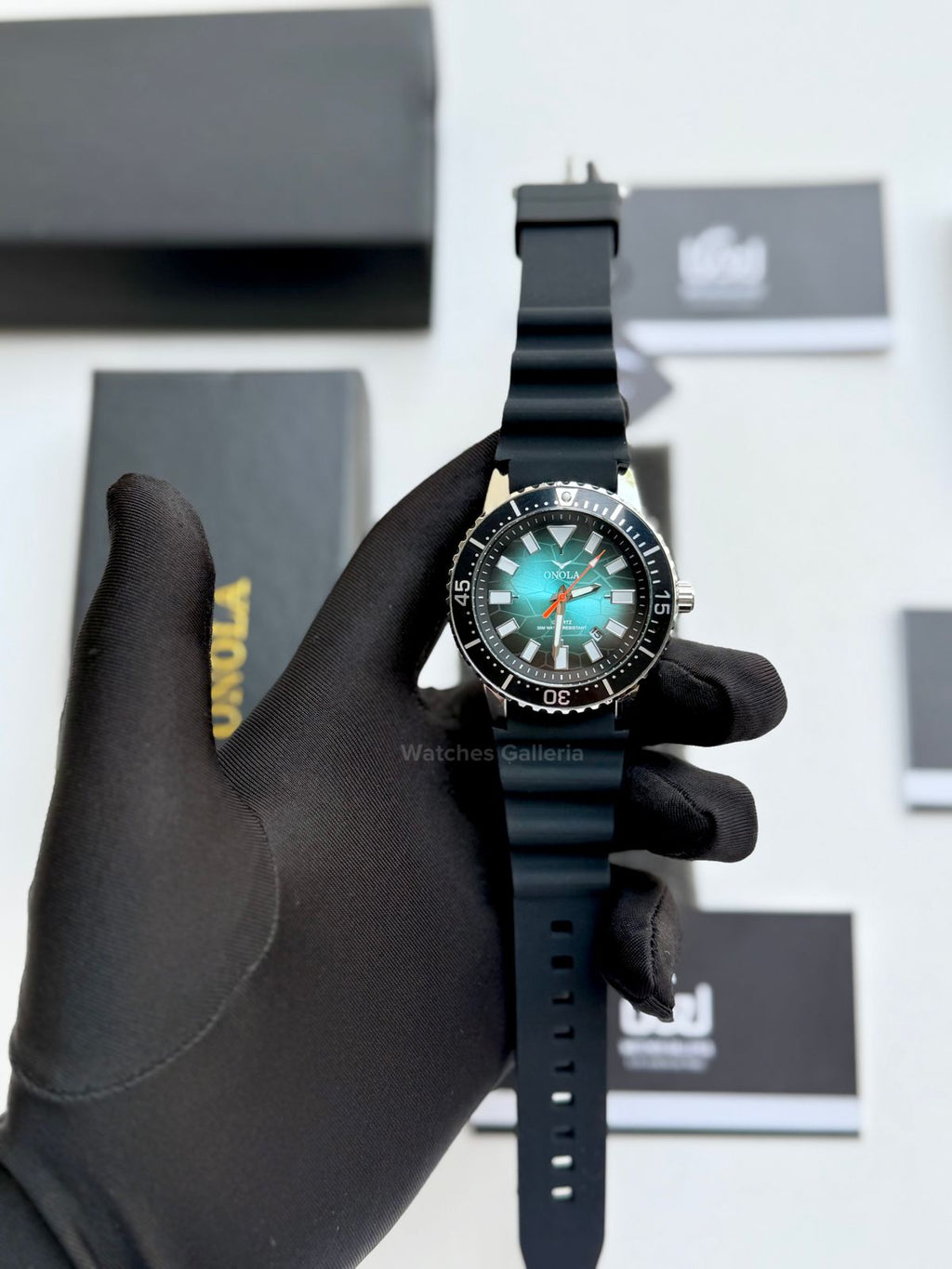 Onola Sports Diving Style Quartz (Blue Gradient) ON3850 Watches Galleria