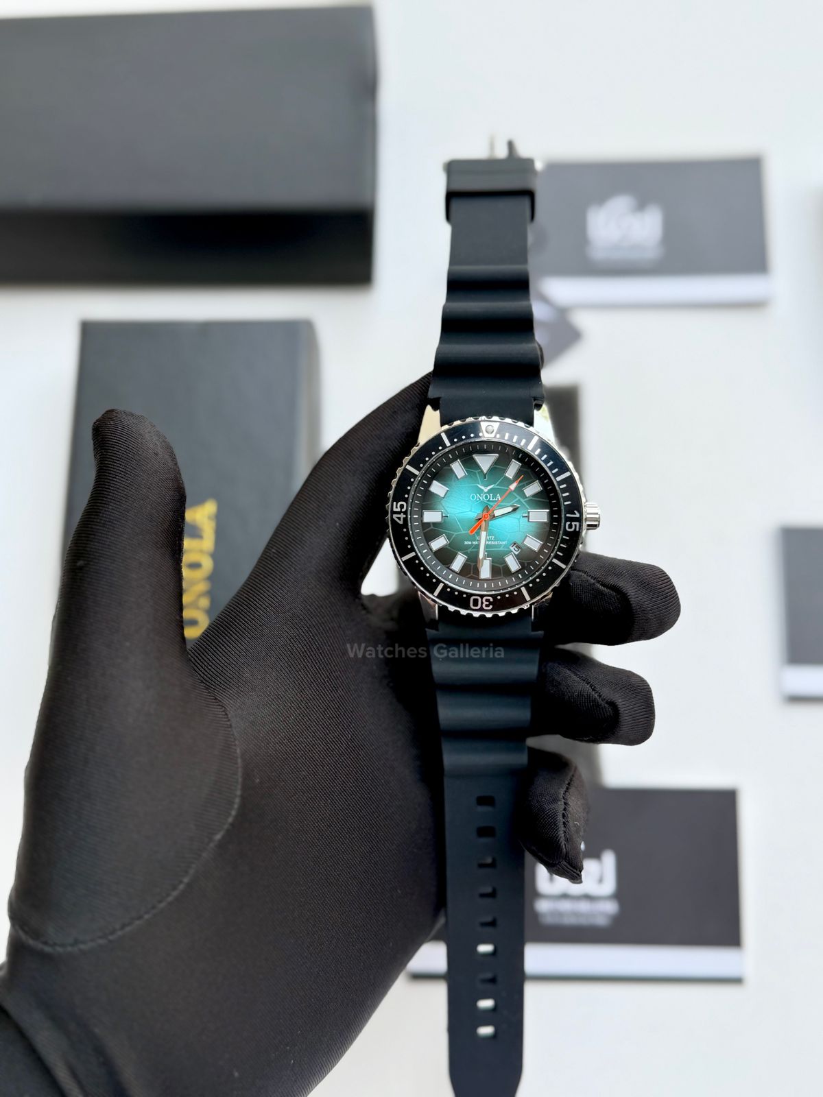 Onola Sports Diving Style Quartz (Blue Gradient) ON3850 Watches Galleria