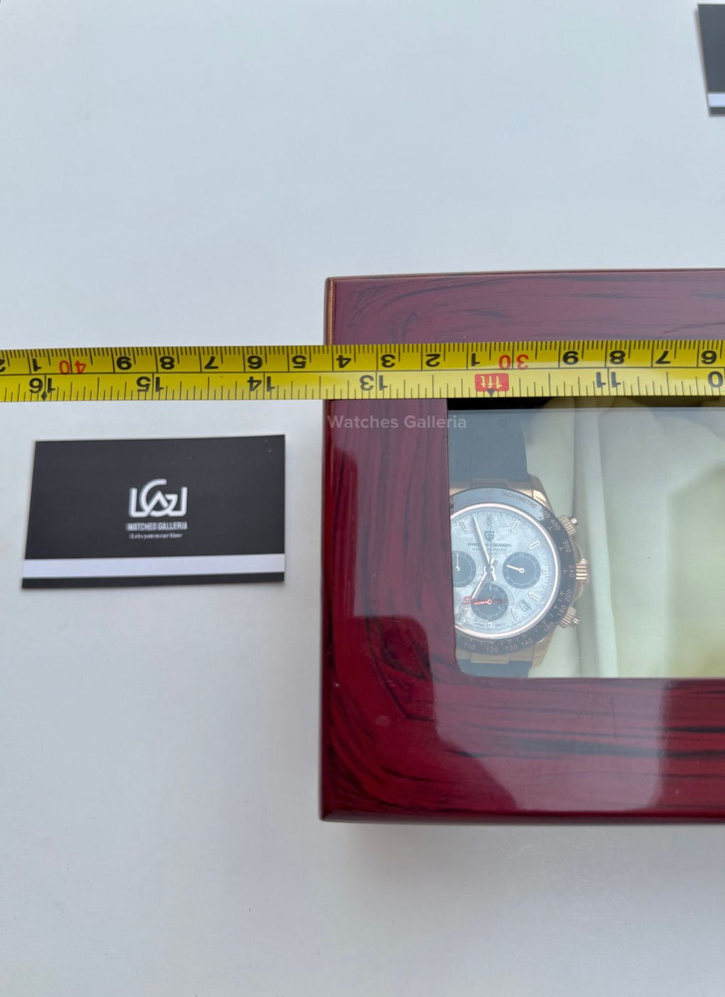 Watch Organizer Box Wooden (6 Slots) Watches Galleria