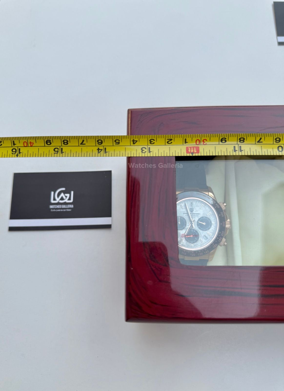 Watch Organizer Box Wooden (6 Slots) Watches Galleria