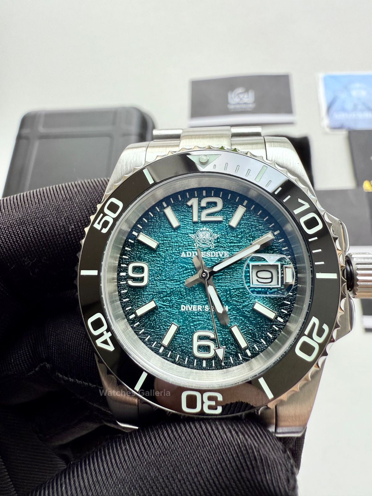 Addiesdive Submariner Gradient Quartz (Blue) AD2513 Watches Galleria © Copyrights All Right Reserved