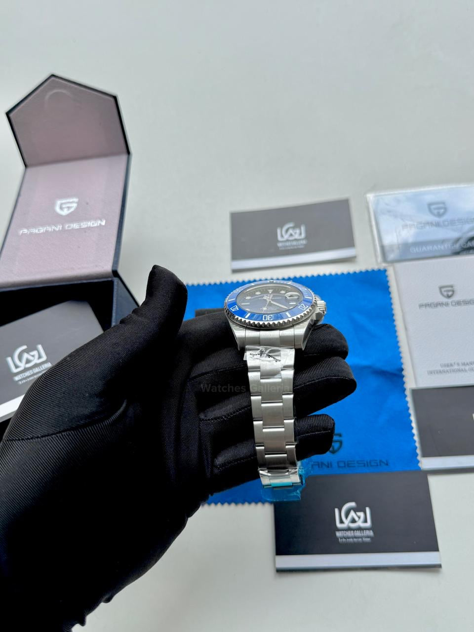 Pagani Design Watch PD1639 Submariner Automatic (Smurf) Pagani Design in Pakistan