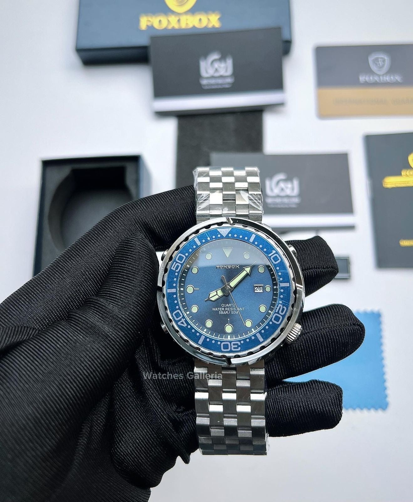 Foxbox Tuna Quartz (Blue) FB0024