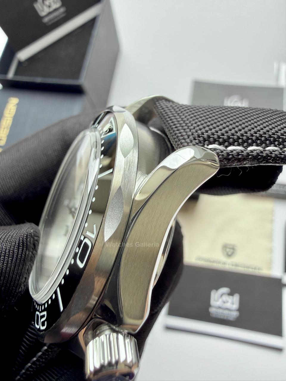 Pagani Design PD1685 Seamaster Diver White Automatic Watch – 200M Sapphire Crystal NH35A/Miyota Luxury Dive Watch in Pakistan | Watches Galleria