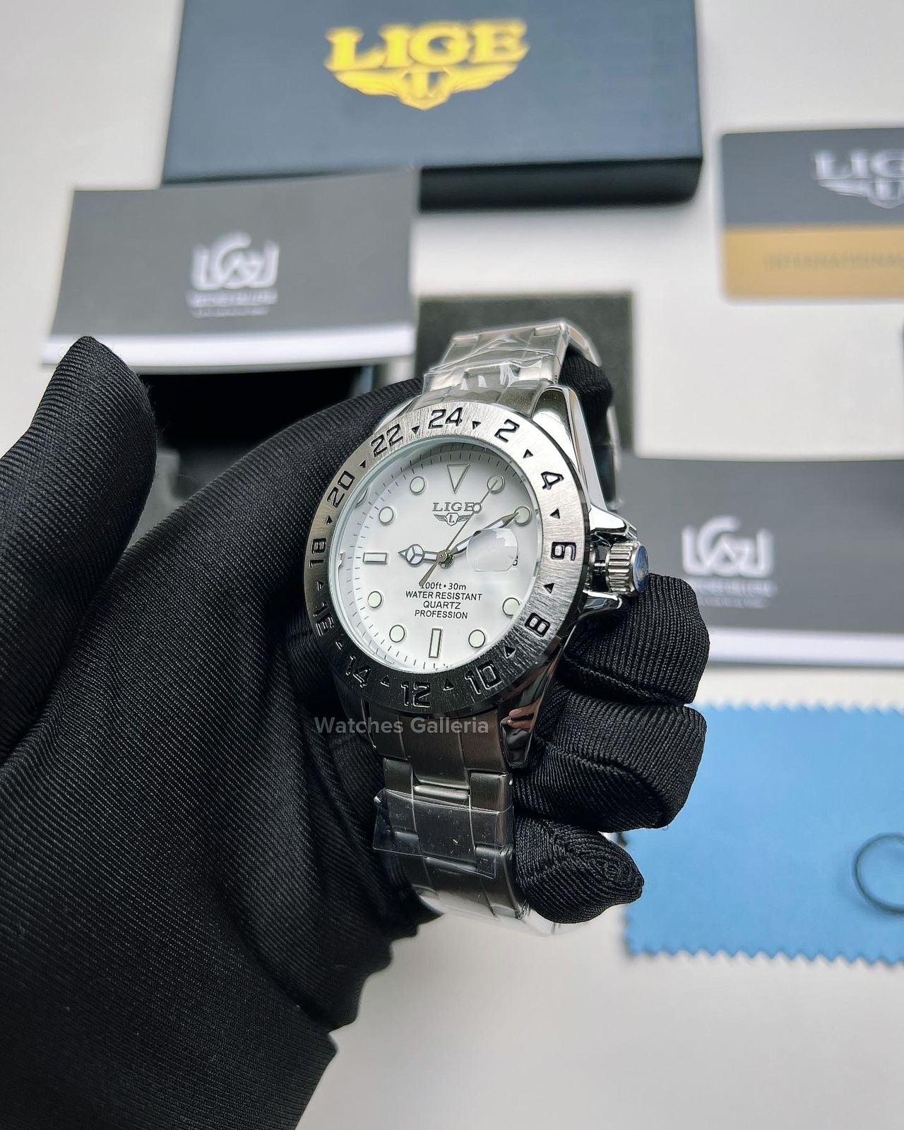 Lige Explorer II Quartz (White) LG8947