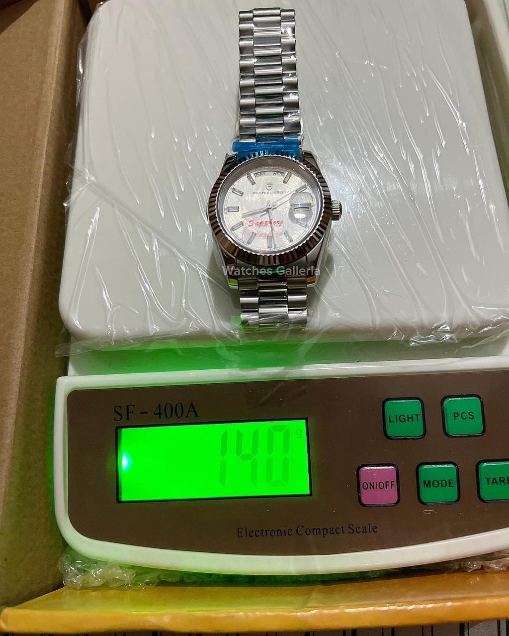 Pagani Design Date Day Automatic (White Meteorite) PD1752