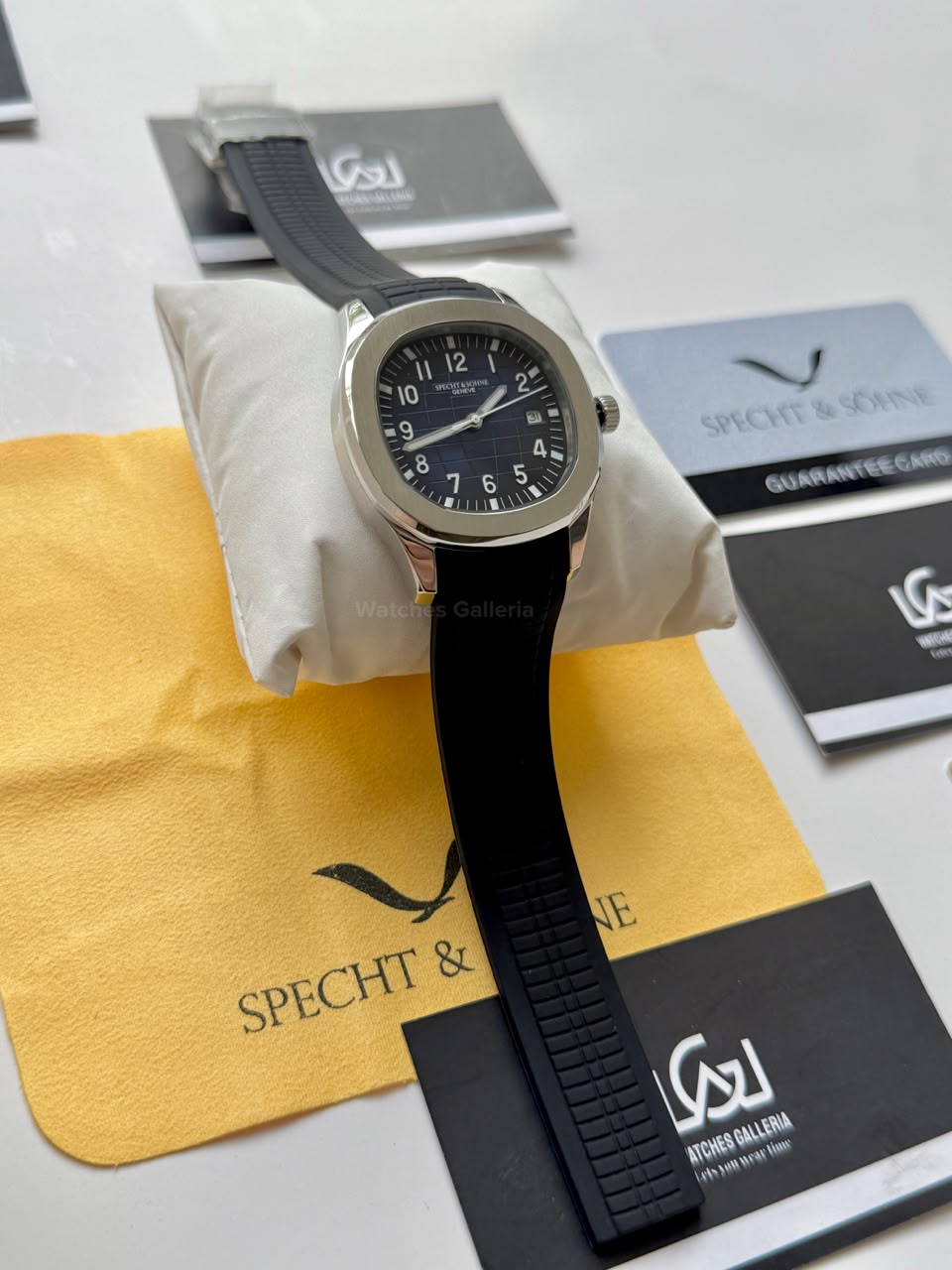 Specht & Sohne SP0008A1 Aquanaut Blue Automatic Watch for Men Sapphire Crystal Original Specht & Sohne Watch Pakistan