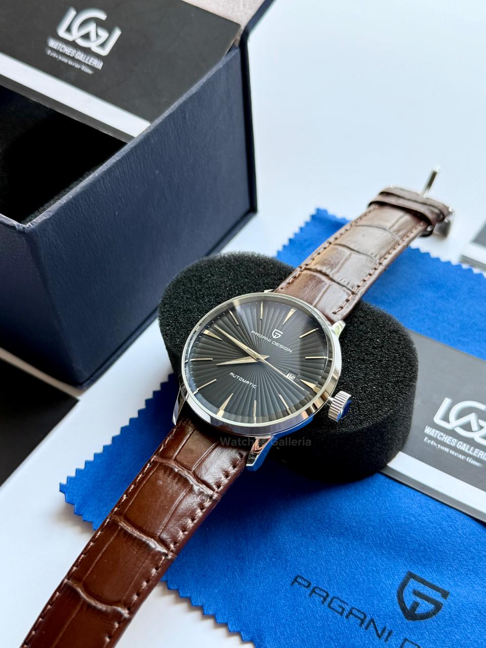 Pagani Design PD2770 Cocktail Automatic Watch Brown Black Dial – Luxury Men’s Mechanical Dress Watch in Pakistan | Watches Galleria