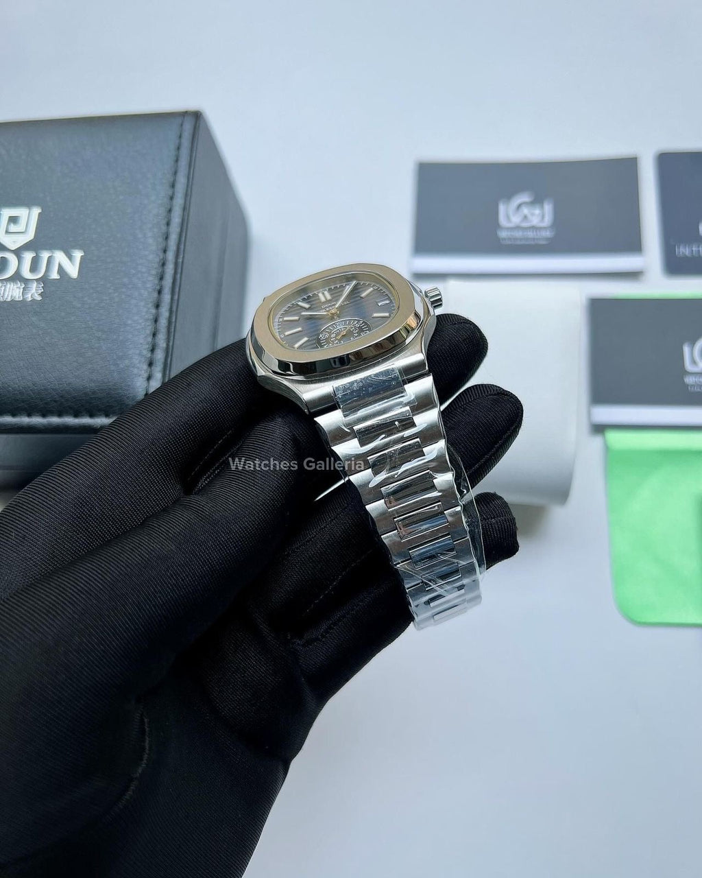 Didun Nautilus Sub Dial Quartz (Blue) PD49 Watches Galleria