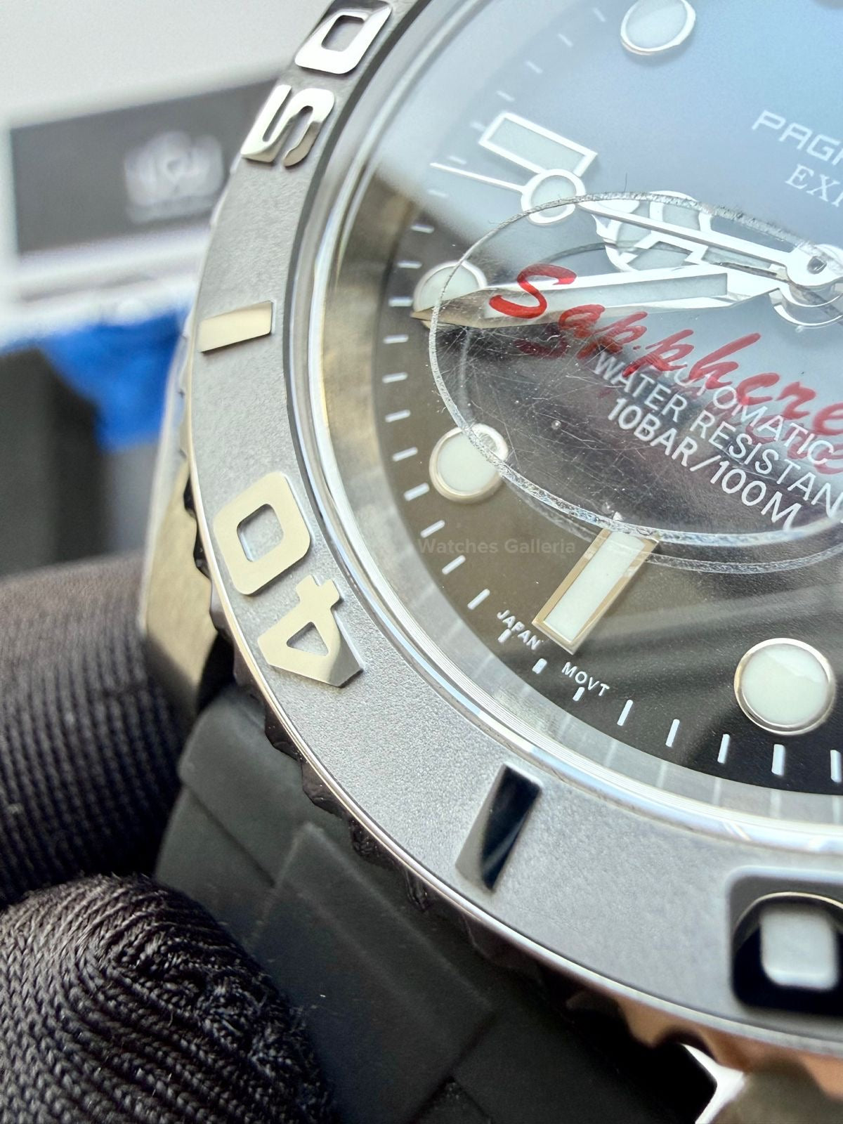 Pagani Design PD1651 YachtMaster Deep Sea 40mm Automatic – Seiko NH35A Japan Movement | Sapphire Crystal | 100M WR | Silicon Strap