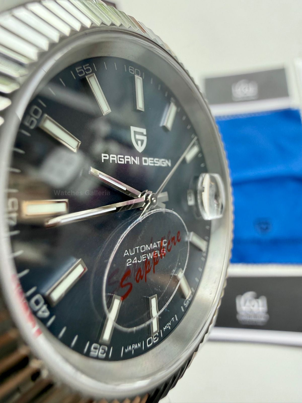 Pagani Design Datejust Automatic PD1645 (Blue) Pagani Design in Pakistan